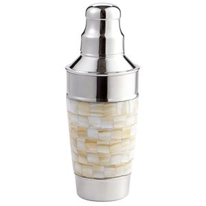 Shaker à cocktails en acier inoxydable de qualité supérieure, avec finition nacre, capacité 500 ml, accessoires de bar, ensemble de préparation de cocktails - Product Image 1