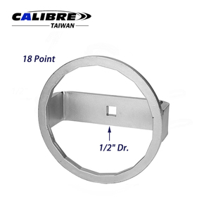 ประแจถอดกรองน้ำมันเครื่อง TAIWAN CALIBRE ขนาด 1/2 นิ้ว 18 จุด 135 มม. สำหรับรถบรรทุก - Product Image 2