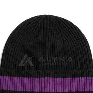 Reasonable Price 100% <b>Wool</b> Unisex <b>Beanies</b> Custom Colours High Quality Adjustable Low MOQ Factory Made Trending Product - Product Image 4