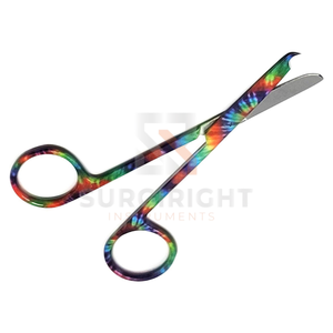 Tijeras de Sutura de 4.5 Pulgadas con Punta en Forma de Gancho, Instrumento Reutilizable de Acero Inoxidable para Retirar Suturas Quirúrgicas de SurgiRight - Product Image 3