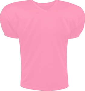 Custom Light Pink American <b>Football</b> <b>Jersey</b> <b>Plain</b> Mesh Practice Training Shirt Lightweight Women Team Uniform Breathable Athletic - Product Image 1