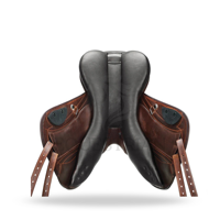 Selle d'équitation monoflap pour concours, équipement équestre