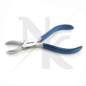 High Quality Durability 140mm <b>Ring</b> Holding Pliers with Hollowed and Curved Jaws for Secure <b>Ring</b> Filing and Polishing Pliers - Product Image 4