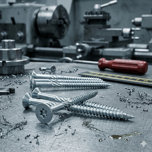 PDC รุ่น 10 เกรดอุตสาหกรรม คลาส 4.8 6.8 เหล็กกล้าคาร์บอน เมตริก/นิ้ว เกลียวหยาบ เจาะเกลียวในตัว หัวจม ชุบนิกเกิล ออกไซด์สีดำ - Product Image 1