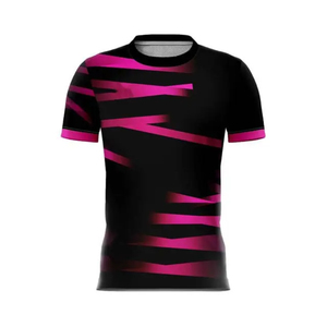 Vente en gros de kits de vêtements de sport respirants 100% polyester, vêtements de football, uniformes personnalisés, maillots de football à manches courtes avec logo - Product Image 1