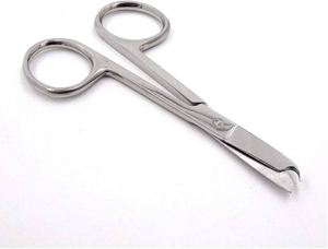 Ciseaux à points Spencer ARI SURGICAL INSTRUMENTS, revêtement bleu, 11 cm (5 pouces), outil de retrait de sutures, certifié CE Classe I - Product Image 2