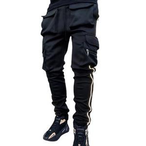Pantalon cargo tactique pour homme, multi-poches, en coton, coupe décontractée, pour la randonnée, le camping, le travail et la vie quotidienne - Product Image 1