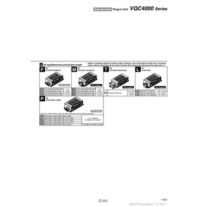 Pièces pneumatiques VV5QC41-1003SD6Q2N de collecteur pneumatique SMC - Product Image 2