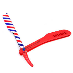 Navaja de Afeitar Recta con Hoja Recubierta de Papel para Barbería y Salón, para Afeitado de Barba y Vello Facial, Limpieza Suave y Segura, Afeitado Tradicional en Húmedo - Product Image 4