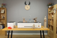 Máquina de Grabado Láser CO2 Glowforge Xtools de 50W 40W, Máquina de Grabado Portátil en la Nube, Máquina de Corte y Grabado Láser para MDF