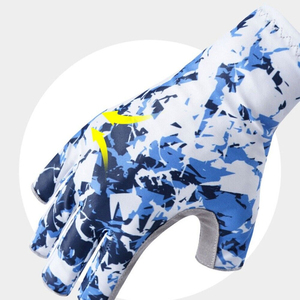 2026 Latest Style Custom Made Breathable Lightweight PU Leather Unisex Fishing <b>Gloves</b> High Quality Comfortable Fishing <b>Gloves</b> - Product Image 5