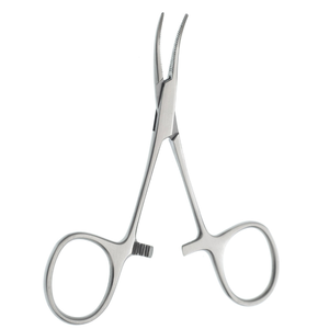 Pinza de Extracción Dental Curva de Acero Inoxidable, Retractor Quirúrgico Manual, Instrumento Médico - Product Image 5