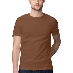Camiseta Básica de Punto para Hombre, 100% Algodón, Manga Corta, Color Sólido, Cuello Redondo, Alta Calidad, de Bangladesh - Product Image 3