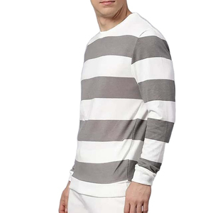 Camisetas de Hombre 2026 con Logotipo Personalizado, 100% Algodón Tejido, Manga Larga, Casuales, Ecológicas, de Secado Rápido, Estilo Urbano, Diseño Liso - Product Image 5