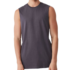 Tank Top Pack, Midweight Cotton Tanks, Sleeveless Shirts Gym Wear Muscle <b>Compression</b> <b>Vest</b> Singlet for Bodybuilding Custom - Product Image 4