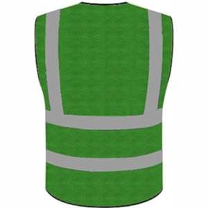 Chaleco de Seguridad Reflectante de Alta Visibilidad, Moderno y Transpirable, de Poliéster, con Opciones Personalizables, Unisex, a Bajo Precio para Ventas - Product Image 6