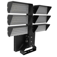 Réglable led de sports de stade de lumière d'inondation 720w et lavage de mur, lumière de stade, 8 ans de garantie