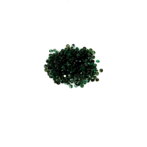 Esmeraldas naturales de Zambia calibradas, redondas, de 1.75 mm, piedras preciosas facetadas sueltas para la fabricación de joyas, listas para usar. - Product Image 5
