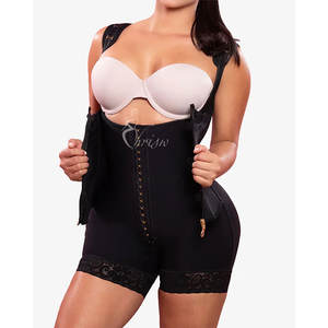 Fajas Colombianas <span class=keywords><strong>de</strong></span> compresión para cadera pequeña y grande, postquirúrgicas BBL, con tira ancha, control <span class=keywords><strong>de</strong></span> abdomen, moldeadoras y adelgazantes, tipo <span class=keywords><strong>mono</strong></span> - Product Image 1