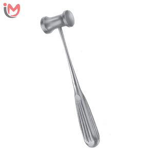 Maillet en acier inoxydable de haute qualité 240 mm 9,12 poignée simple 500g Marteau de levage pour os durs Services OEM - Product Image 4