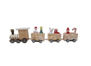 Centro de Mesa Navideño Personalizable con Velas, Follaje y Arreglo Decorativo de Estilo Festivo - Product Image 1