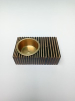 Nouveau design – Brûleur à Bakhoor en bois écologique, gravure laser, style moderne et antique, en bois de manguier – Vente en gros usine