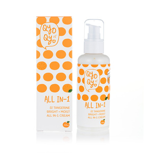 [LaLa] Crème tout-en-un Qyo Qyo à la mandarine de Jeju, à l'hesperidine et au beurre de karité, soin multifonction hydratant, éclaircissant et élastifiant - Product Image 1