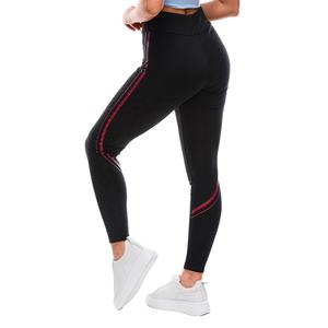 Leggings de fitness de gymnastique serrés personnalisés taille haute pour femmes pantalons de yoga en maille respirante avec logo pour l'entraînement et le sport - Product Image 6