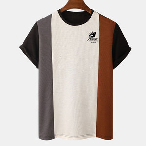T-shirts pour hommes en tissu respirant de haute qualité, au toucher doux, pour une tenue active et un confort quotidien - Product Image 1