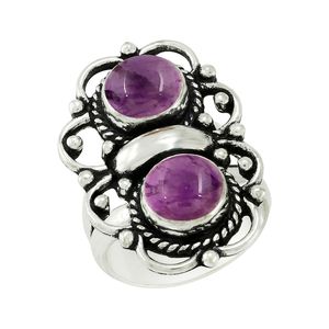 Bague bohème vintage faite à la main en argent sterling 925, oxydée et polie, avec pierre précieuse en onyx noir naturel de forme ronde et sertissage clos. - Product Image 5