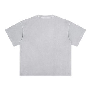 เสื้อยืดคอกลมคุณภาพสูง ผ้าคอตตอนหนา 260GSM สไตล์สตรีทแวร์ พิมพ์โลโก้ตามสั่ง สำหรับผู้ชาย วัยรุ่น และผู้ใหญ่ - Product Image 6