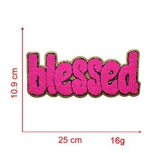Factory Wholesale Custom Embroidery Patch Symbol Applique Badge for Jackets Hats Bags Clothing Heat <b>Press</b> Iron - Product Image 6