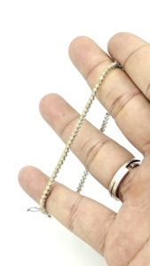 Pulsera de tenis de plata de ley hecha a mano con diamantes amarillos, joyería de lujo para mujer, certificada por terceros, para bodas y San Valentín - Product Image 5