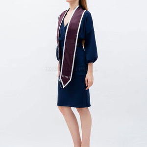 Banda de graduación personalizada para estudiantes con nombre, logotipo y año personalizados para fiestas y ceremonias de graduación de la universidad y el instituto. - Product Image 3