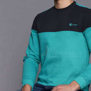 Sweat-shirts pour hommes en coton mélangé, écologiques, de haute qualité, à bas MOQ, vente chaude, vêtements d'hiver, style décontracté uni - Product Image 3