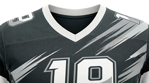 Jersey de Fútbol Americano Corto con Estampado Elegante, Personalizable (OEM), Ropa Deportiva Ajustada de Alta Calidad, 100% Poliéster de Secado Rápido - Product Image 5