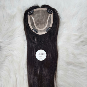 <b>TOPPER</b> SILKBASE extension natural color Raw/virgin Vietnamese Hair Hair extension For wholesale - Product Image 4