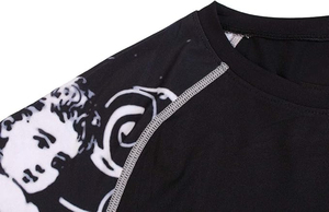 Custom Logo New trendy Men's Soft Long Sleeve Workout Rash guard Dry Compression Fitness <b>Swim</b> <b>Shirts</b> Athletic Performance Wear - Product Image 4