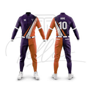 Uniforme de Béisbol Profesional Personalizado, Servicio OEM, Venta al Por Mayor, Ropa Deportiva Transpirable de Secado Rápido y Alta Calidad - Product Image 6