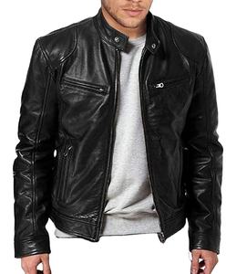 Veste de moto décontractée unisexe en cuir PU respirante, coupe-vent et à séchage rapide, la plus populaire et de qualité supérieure, fabriquée au Pakistan - Product Image 1