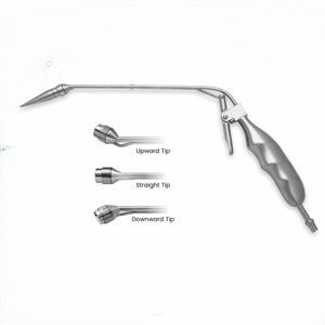 Sambrialmed International Ligateur à aspiration pour hémorroïdes, conique angulaire de 10 mm, instruments chirurgicaux de proctologie en acier inoxydable - Product Image 2
