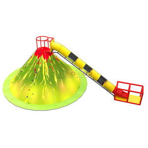 Fasilitas permainan interaktif untuk tempat bermain anak-anak, perosotan memanjat lensa kerucut dalam ruangan/warna-warni - Product Image 4