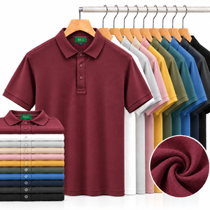 Chemise pour homme en coton 100% respirant, tricotée, avec imprimé et poche - Product Image 1