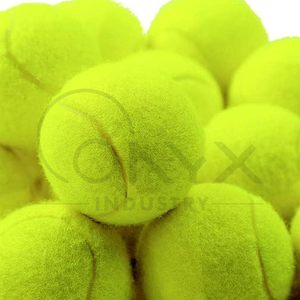 Balles d'entraînement durables à haute élasticité pour les clubs, les écoles et la pratique professionnelle, balles de tennis de couleur jaune haute visibilité - Product Image 4
