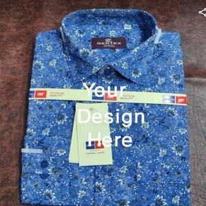 Chemise décontractée pour hommes de super qualité Logo personnalisé 100% coton pour l'exportation de la saison d'automne du Bangladesh Chemise formelle exclusive pour hommes - Product Image 5