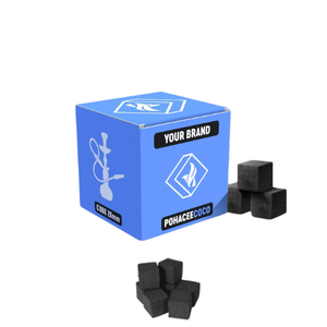 Para la venta Shisha Hookah Briquette Natural Coconut Shell Charcoal Cube Hookah Smoking Premium Quality Low Ash OEM Private Label - Product Image 1