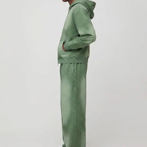 Oversize Men Zipper Tracksuit Fashion Streetwear Outfit For Fitness New Stylish Luxury Oversize Men Zipper Tracksuit - Product Image 3