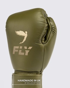 Nouveaux gants de boxe Olive, best-sellers, en cuir véritable, couleur Olive personnalisée, pour entraînement de boxe et salle de sport. - Product Image 2