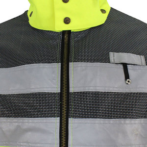 Chaqueta de Seguridad de Alta Visibilidad para Hombre, Ropa de Trabajo de Alta Calidad, Chaqueta de Invierno Reflectante, Chaqueta de Seguridad para la Construcción al por Mayor - Product Image 4
