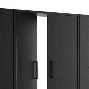 JY Project Customized Modern Walk In MDF Closet System Large Storage <b>Wardrobe</b> Cabinet Customizable Bedroom Furniture - Product Image 4